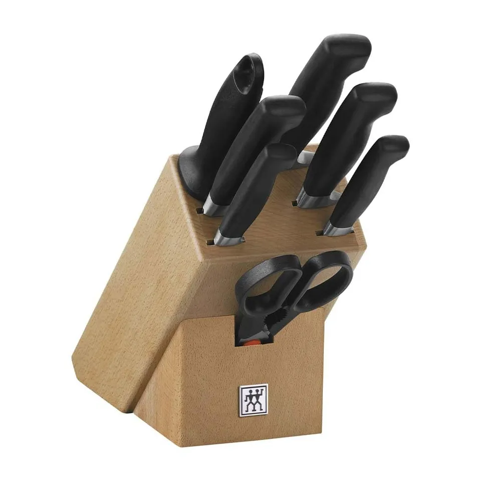 zwilling-four-star-bloque-de-cuchillos-8-piezas-acero-inoxidable-especial-forjad image 1