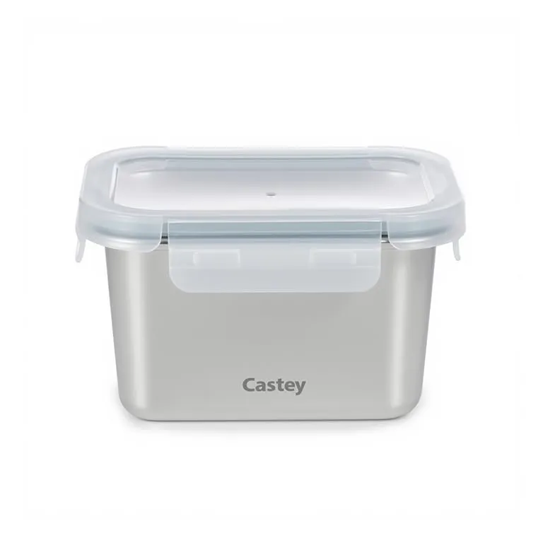castey-c-a750-envase-rectangular-de-acero-inoxidable-con-tapa-herm-tica-antiderr image 1
