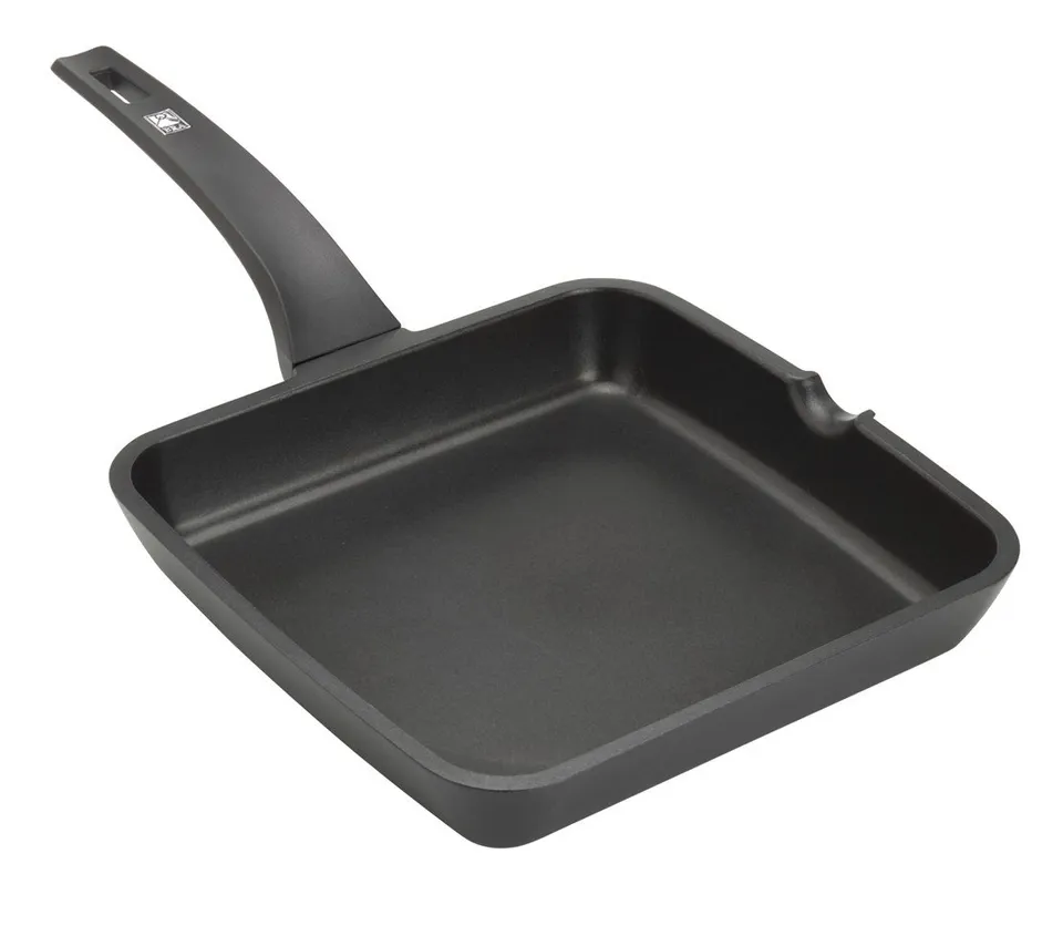 bra-efficient-grill-asador-liso-22-cm-de-aluminio-fundido-antiadherente-apto-ind image 1
