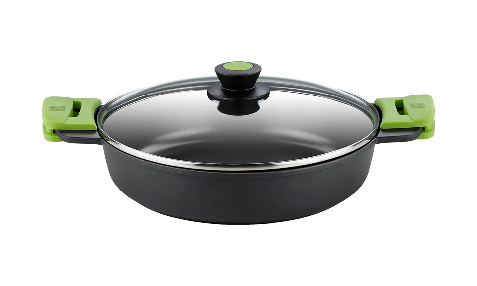 bra-prior-cacerola-baja-28-cm-con-tapa-de-cristal-y-asas-de-silicona-aluminio-fu image 1