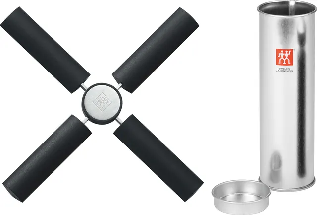 zwilling-twin-specials-salvamanteles-plegable-en-tubo-met-lico-22-x-22-cm-silico image 1