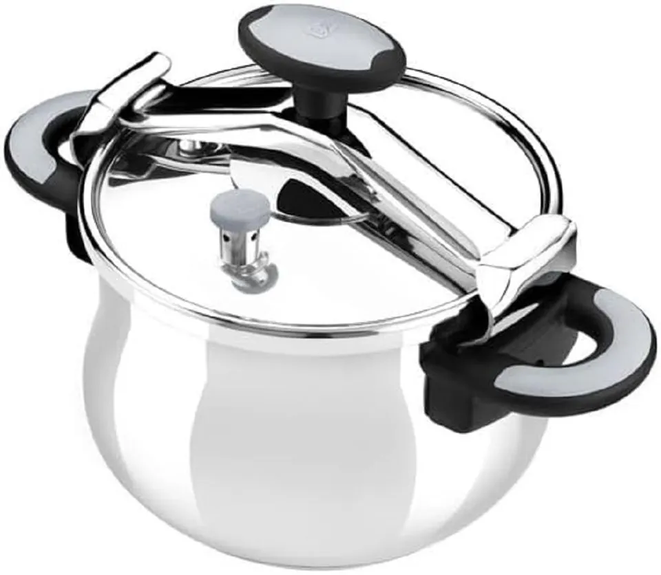 bra-new-star-olla-express-de-puente-6-litros-acero-inoxidable-18-10-apta-para-to image 1