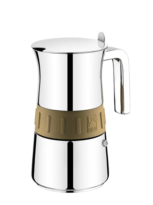 bra-170561-cafetera-italiana-elegance-6-tazas-acero-inoxidable-18-10-apto-inducc image 1