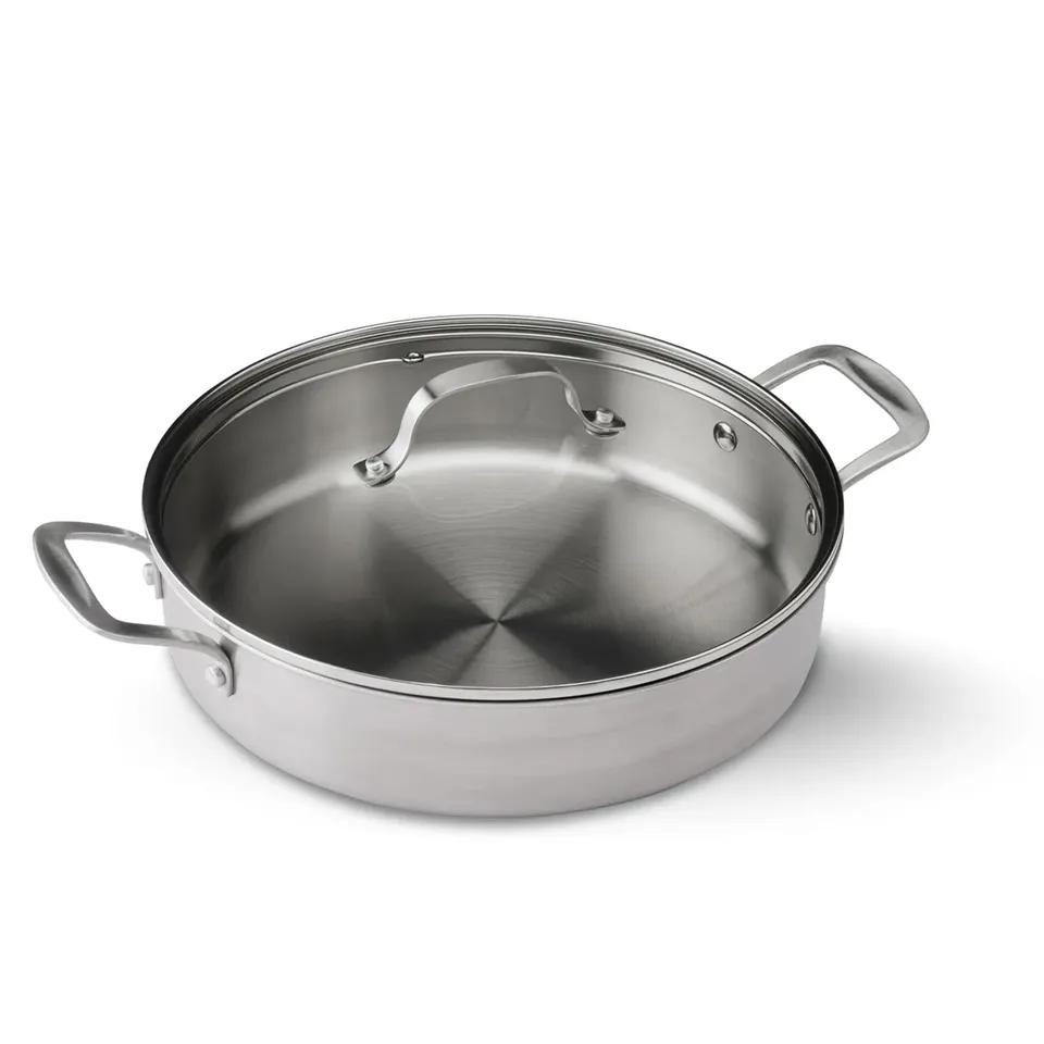 castey-malm-cacerola-con-tapa-28-cm-3-7-l-acero-inoxidable-18-10-con-tecnolog-a- image 1