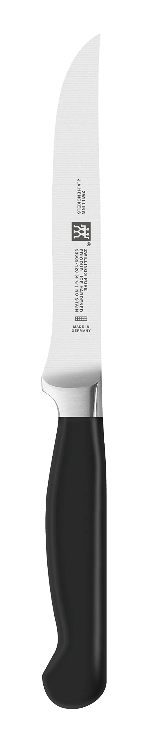 zwilling-pure-cuchillo-chuletero-de-120-mm-con-hoja-forjada-sigmaforge-y-endurec image 1