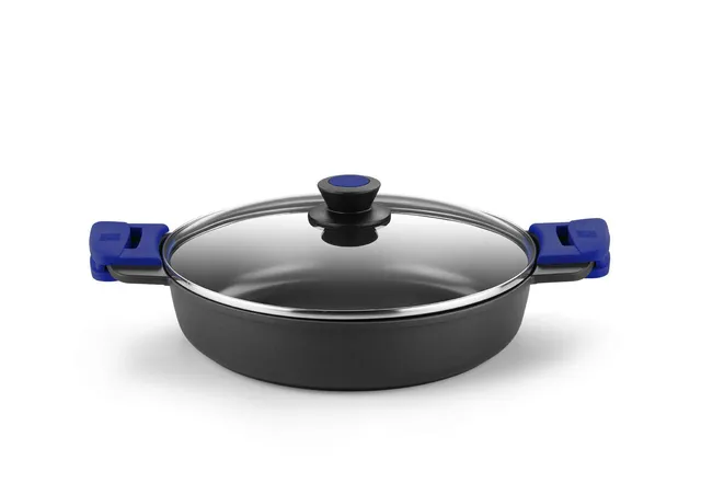 bra-advanced-cacerola-baja-de-28-cm-de-aluminio-fundido-con-antiadherente-sin-pf image 1