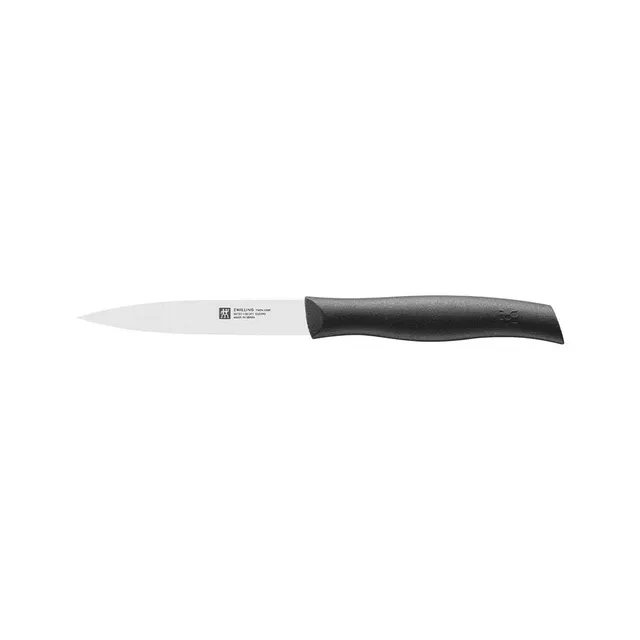 ZWILLING TWIN GRIP Cuchillo Puntilla, 10 cm, hoja FRIODUR, negro