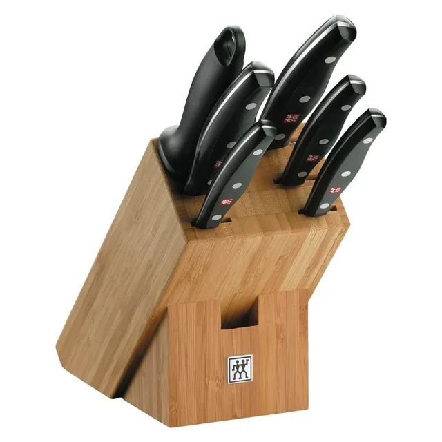 zwilling-twin-pollux-bloque-de-cuchillos-7-piezas-bloque-de-bamb-hoja-friodur-he image 1