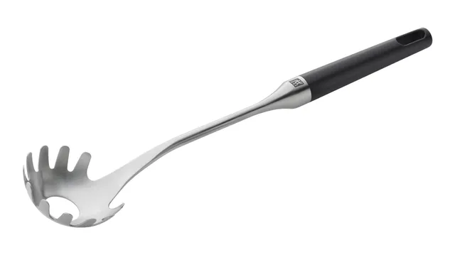 zwilling-twin-pure-black-cuchara-para-pasta-acero-inoxidable-con-mango-de-acero- image 1