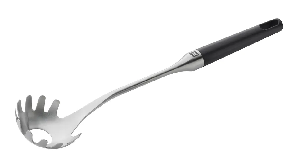 zwilling-twin-pure-black-cuchara-para-pasta-acero-inoxidable-con-mango-de-acero- image 1