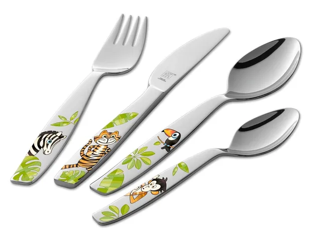 zwilling-jungle-set-de-cubiertos-para-ni-os-4-piezas-acero-inoxidable-18-10-punt image 1