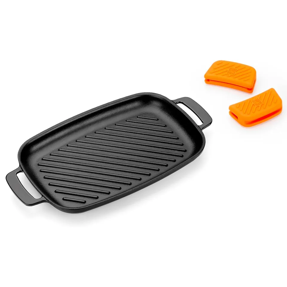 bra-efficient-iron-parrilla-rectangular-con-rayas-33-cm-de-hierro-fundido-esmalt image 1