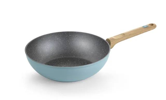 bra-nordik-wok-28-cm-de-aluminio-forjado-4-mm-con-antiadherente-quantanium-refor image 1
