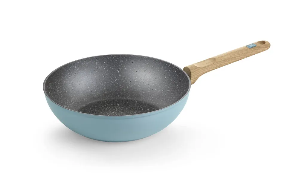 bra-nordik-wok-28-cm-de-aluminio-forjado-4-mm-con-antiadherente-quantanium-refor image 1