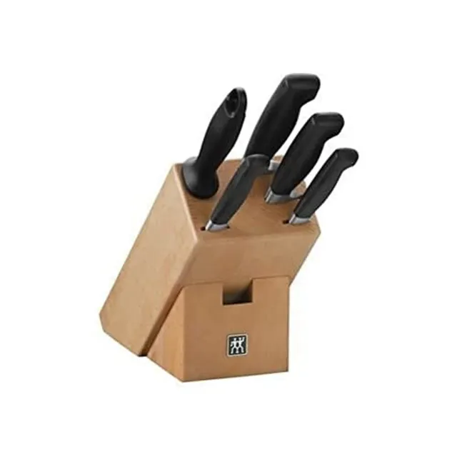 zwilling-four-star-bloque-de-cuchillos-de-6-piezas-acero-inoxidable-mango-ergon- image 1