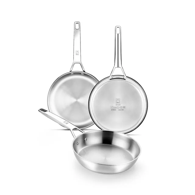 bra-signature-set-2-sartenes-24-y-28-cm-acero-inoxidable-18-10-sin-antiadherente image 1