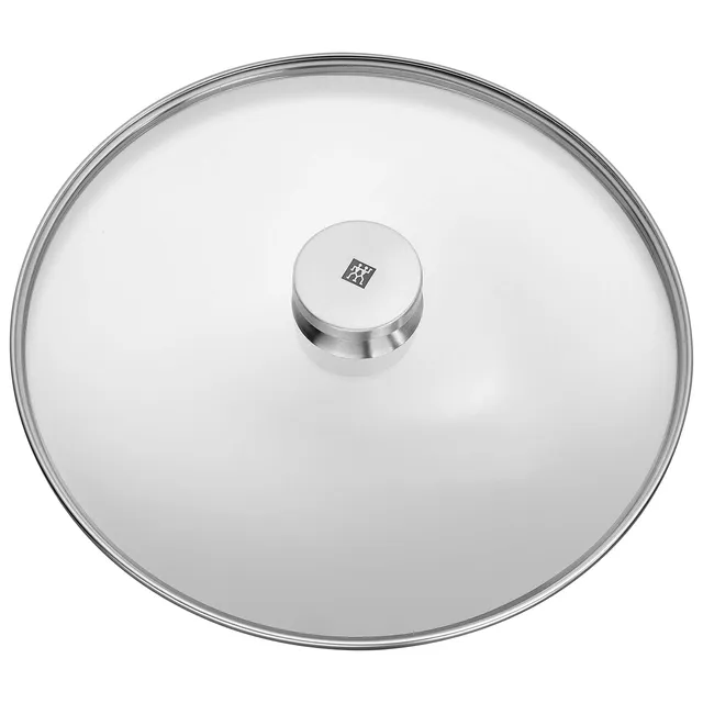 zwilling-40990-930-tapa-de-cristal-de-30-cm-con-aro-de-acero-inoxidable-18-10-tr image 1