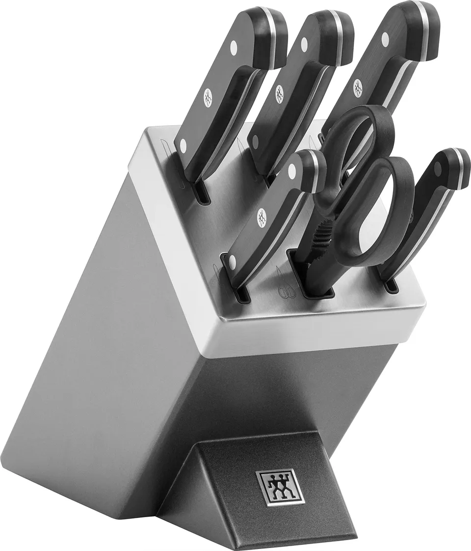 zwilling-gourmet-sharpblock-bloque-de-cuchillos-autoafilable-7-piezas-acero-espe image 1