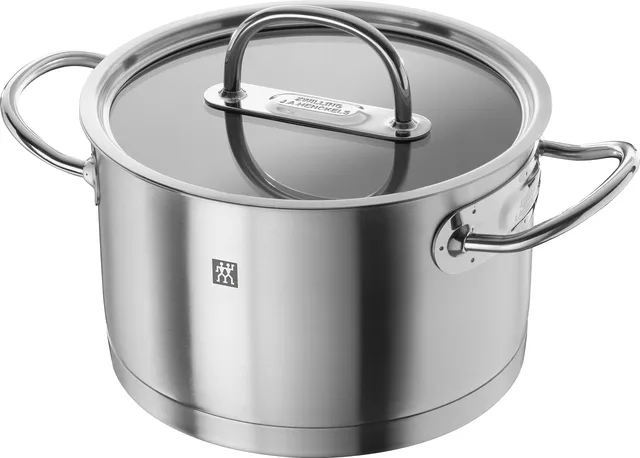 zwilling-prime-olla-alta-20-cm-con-tapa-de-cristal-y-acero-capacidad-4-litros-ac image 1