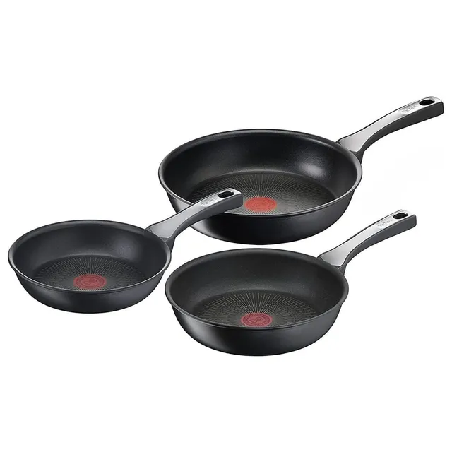 tefal-unlimited-on-set-de-3-sartenes-20-24-28-cm-revestimiento-titanio-antirraya image 1