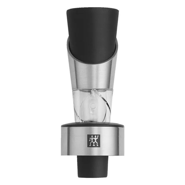 zwilling-sommelier-vertedor-de-vino-aireador-acero-inoxidable-con-mango-de-micar image 1