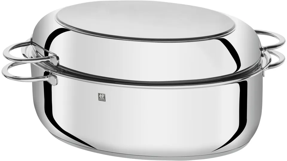 zwilling-plus-asador-ovalado-con-tapa-y-rejilla-8-5-l-38-cm-acero-inoxidable-18- image 1