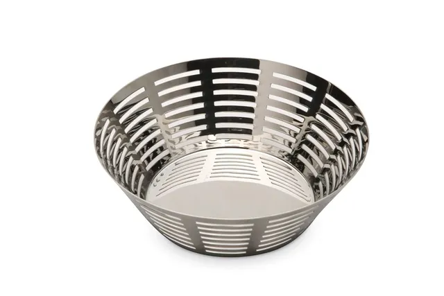 bra-bella-panera-redonda-de-acero-inoxidable-18-10-21-cm-acabado-pulido-brillo image 1