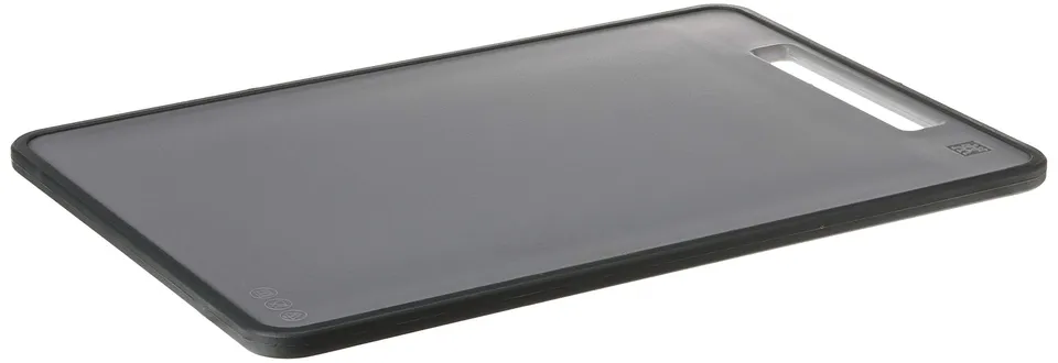 zwilling-tabla-de-cortar-de-pl-stico-reversible-43-x-30-cm-gris-con-surco-recole image 1