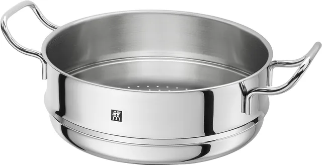 zwilling-plus-colador-para-cocer-al-vapor-de-acero-inoxidable-brillante-24-cm image 1