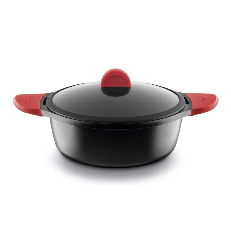 castey-io20-cacerola-alta-de-inducci-n-20-cm-con-tapa-aluminio-fundido-antiadher image 1