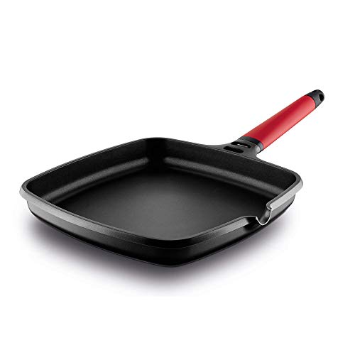 castey-induction-2-ip22-grill-asador-de-inducci-n-22-cm-rojo-con-mango-desmontab image 7