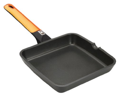 bra-efficient-orange-grill-asador-liso-de-28-cm-en-aluminio-fundido-con-antiadhe image 5