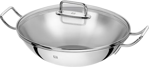 zwilling-plus-wok-acero-inoxidable-18-10-32-cm-con-tapa-de-vidrio-y-rejilla-apto image 7