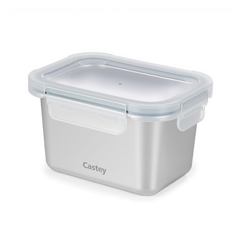 castey-c-a750-envase-rectangular-de-acero-inoxidable-con-tapa-herm-tica-antiderr image 2