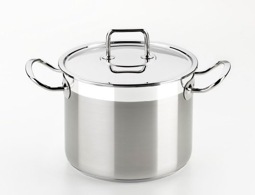 bra-profesional-olla-con-tapa-24-cm-acero-inoxidable-18-10-8-5-l-apta-inducci-n image 5