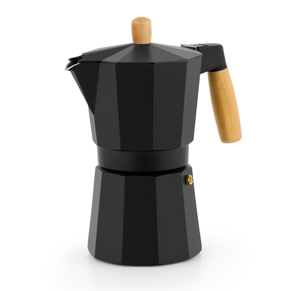 bra-market-cafetera-italiana-9-tazas-425-ml-aluminio-negro-mate-asa-y-pomo-de-ma image 7