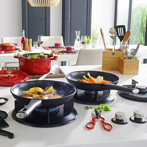 zwilling-wok-30-cm-acero-inoxidable-durasec-granite-antiadherente image 6