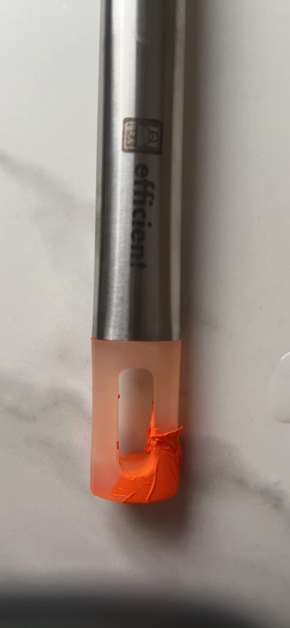 La silicona se manchó pronto