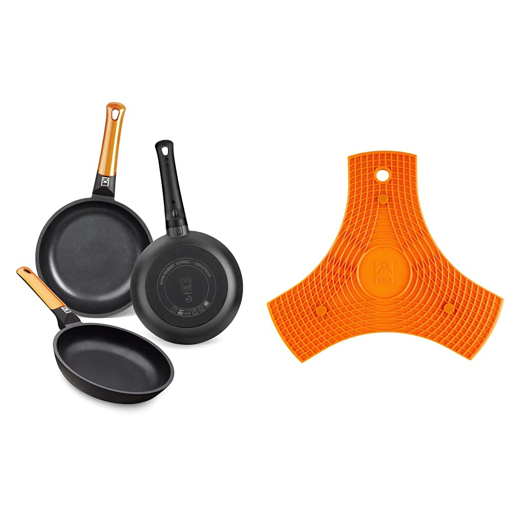 bra-efficient-orange-set-de-3-sartenes-de-aluminio-fundido-20-24-28-cm-recubrimi image 7
