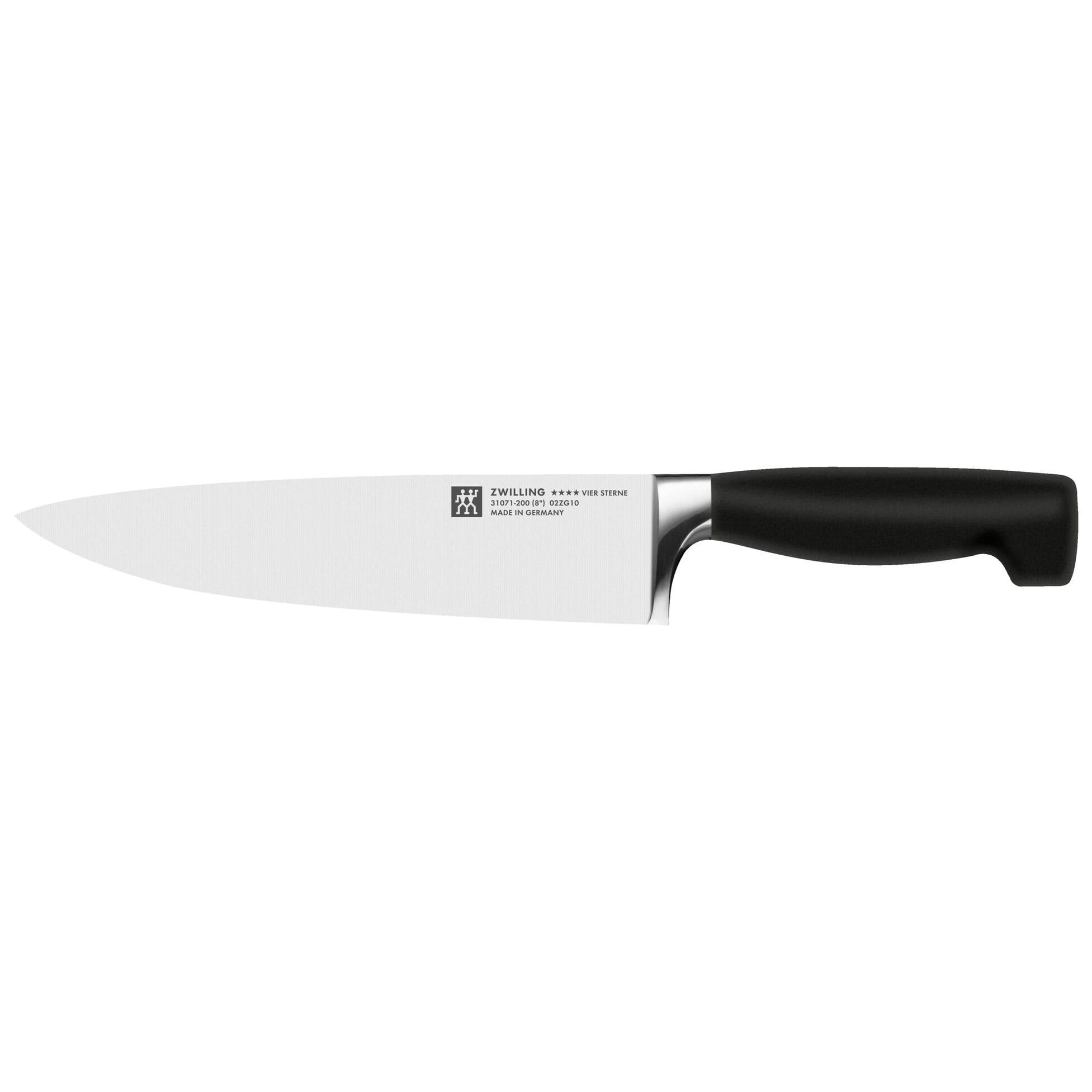 zwilling-four-star-cuchillo-de-chef-20-cm-acero-especial-inoxidable-friodur-forj image 1