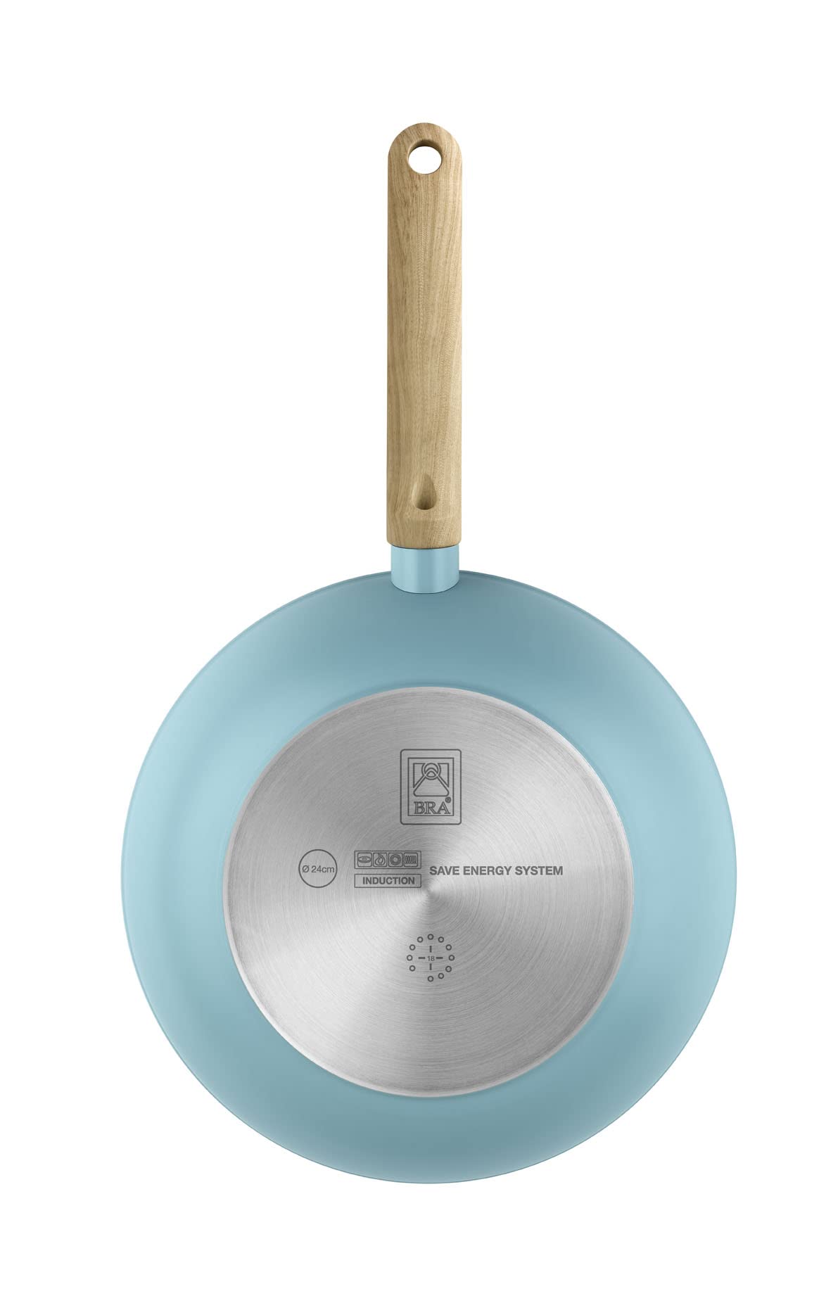 bra-nordik-wok-28-cm-de-aluminio-forjado-4-mm-con-antiadherente-quantanium-refor image 3