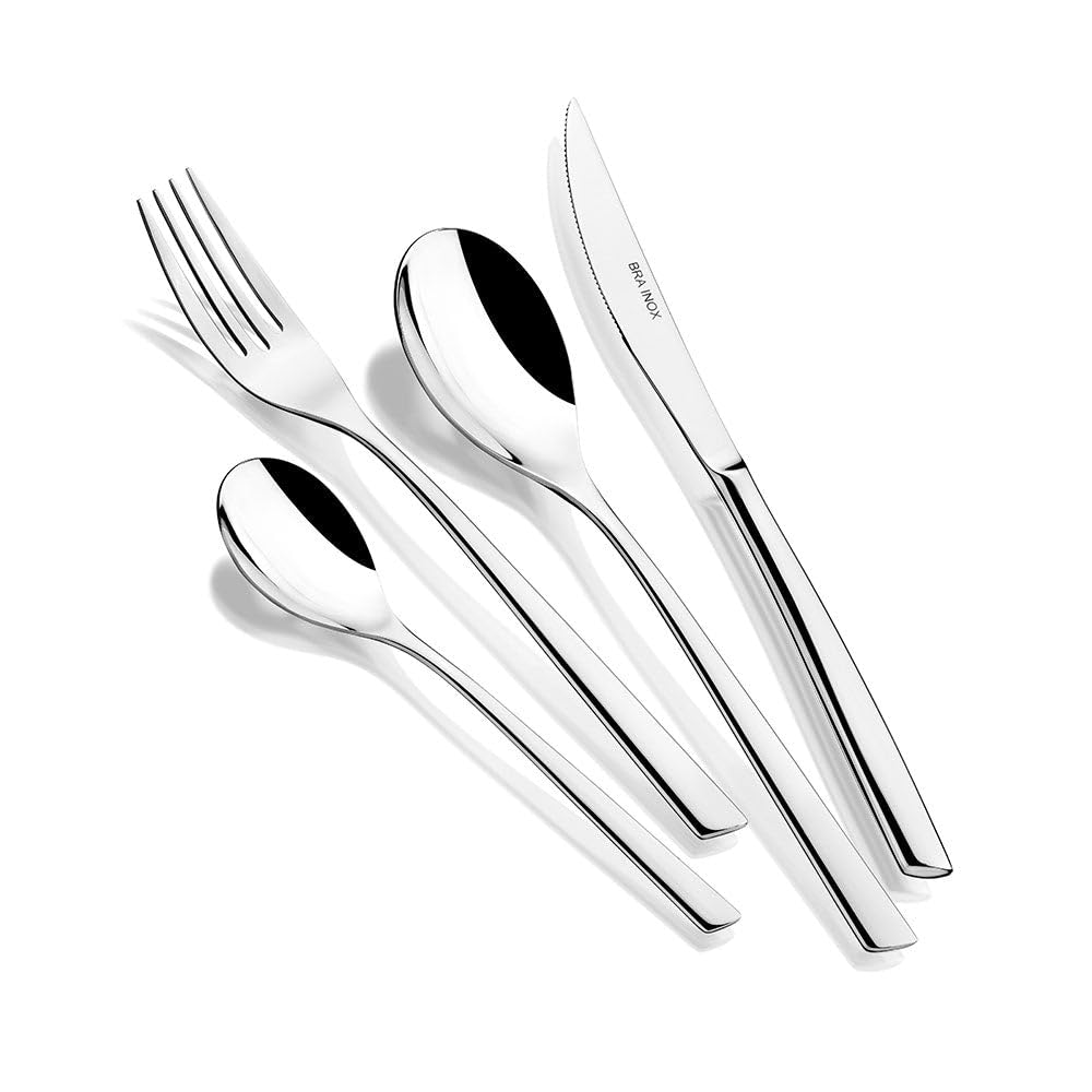 bra-bari-set-de-cubiertos-de-24-piezas-acero-inoxidable-18-10-con-cuchillo-chule image 6