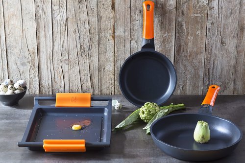 bra-efficient-orange-grill-asador-con-rayas-28-cm-aluminio-fundido-con-antiadher image 5