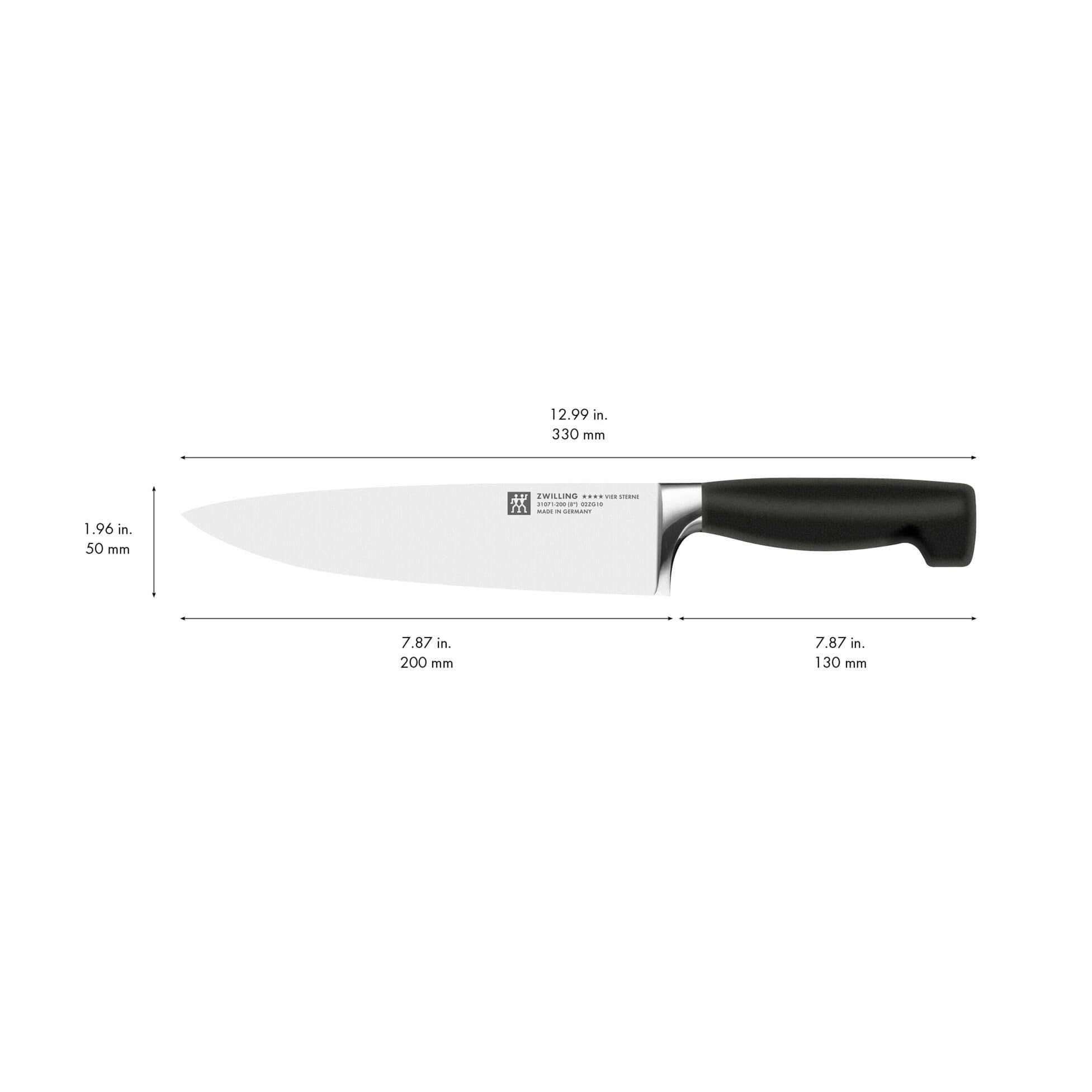 zwilling-four-star-cuchillo-de-chef-20-cm-acero-especial-inoxidable-friodur-forj image 6