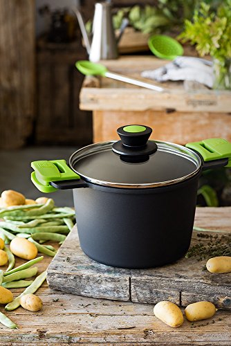 bra-prior-olla-alta-de-aluminio-fundido-24-cm-con-tapa-de-cristal-y-asas-de-sili image 7