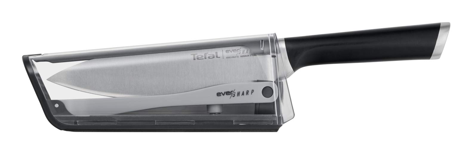 tefal-ever-sharp-k2569004-cuchillo-chef-16-5-cm-con-afilador-integrado-en-la-fun image 2