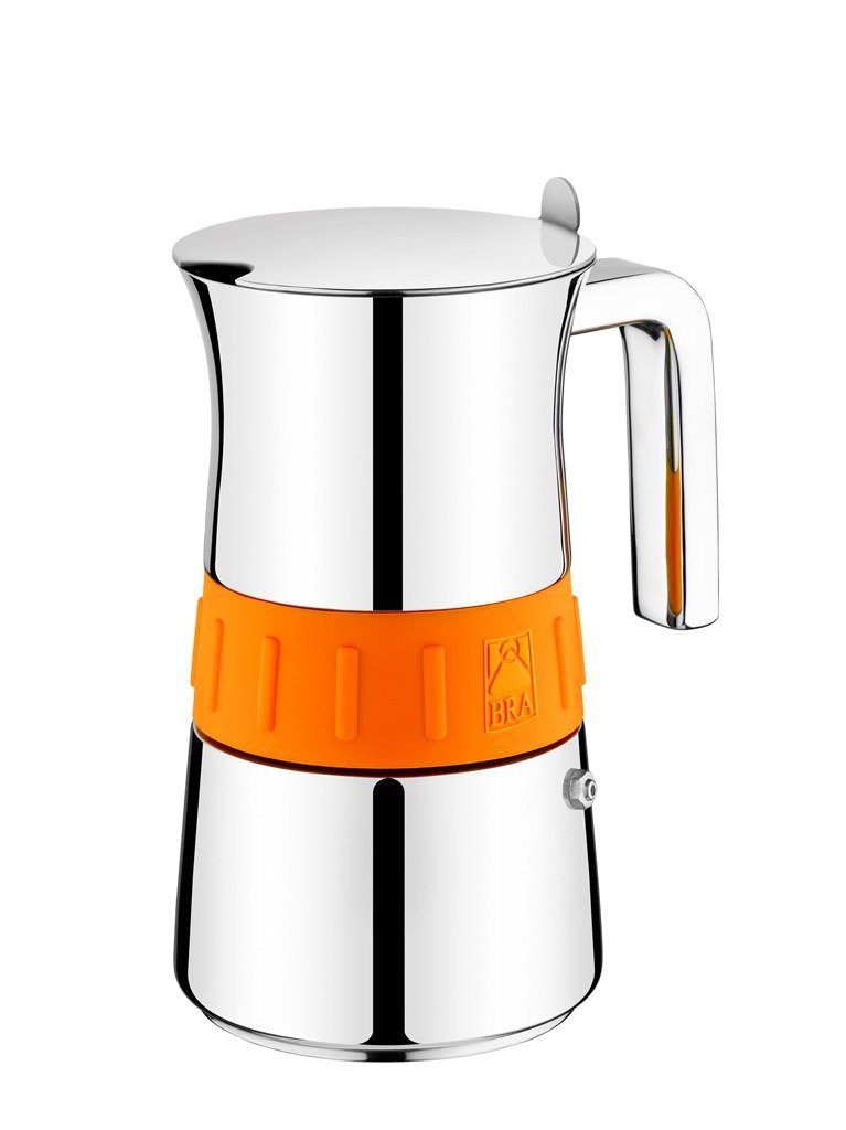 bra-elegance-cafetera-italiana-de-acero-inoxidable-18-10-6-tazas-cintur-n-de-sil image 3