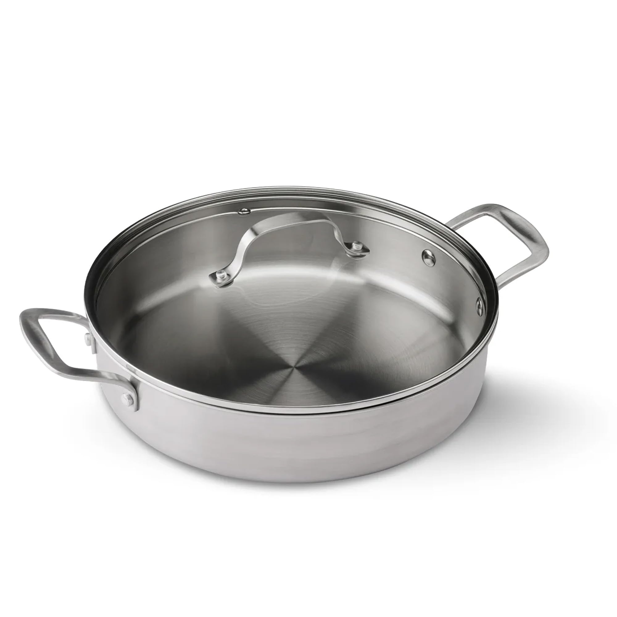 castey-malm-cacerola-con-tapa-28-cm-3-7-l-acero-inoxidable-18-10-con-tecnolog-a- image 1