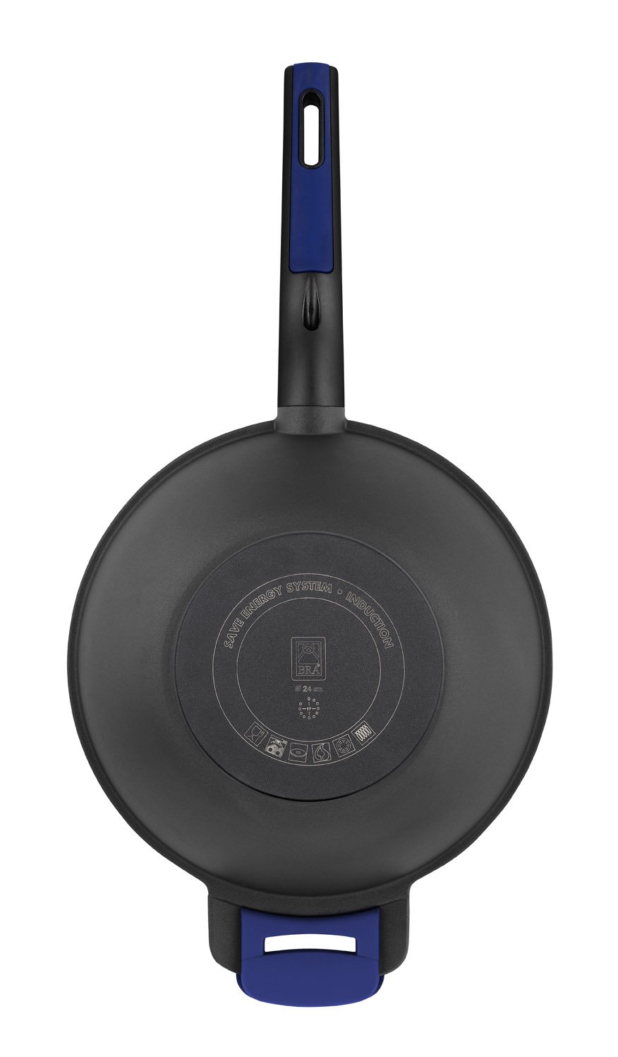 bra-advanced-wok-28-cm-de-aluminio-fundido-con-antiadherente-teflon-profile-sin- image 3