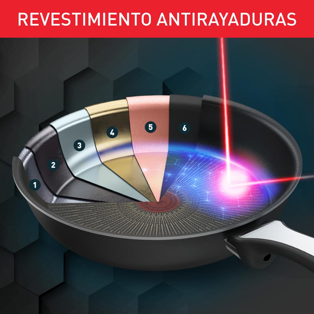 tefal-unlimited-on-set-de-3-sartenes-20-24-28-cm-revestimiento-titanio-antirraya image 6